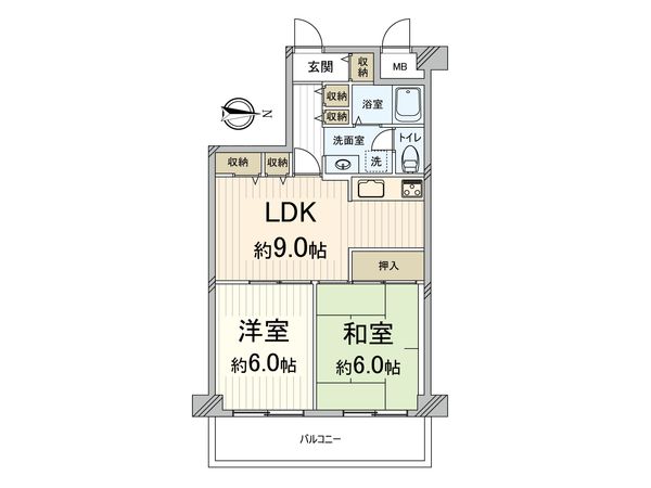 間取図(平面図)