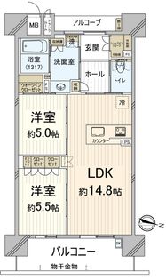 間取図(平面図)