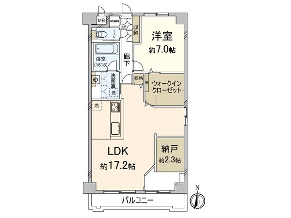 ライオンズマンション第6緑地公園 間取図(平面図)