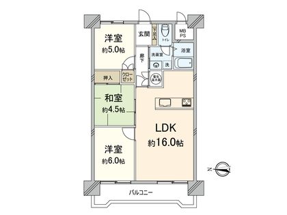 間取図(平面図)