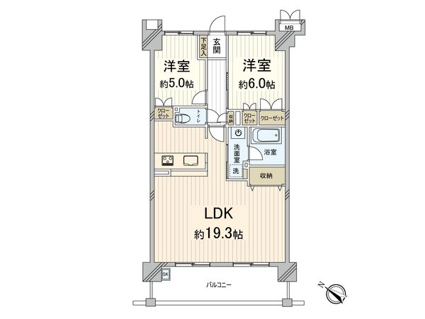 グランアッシュ豊中ゼスタ 間取図(平面図) 間取図(平面図)