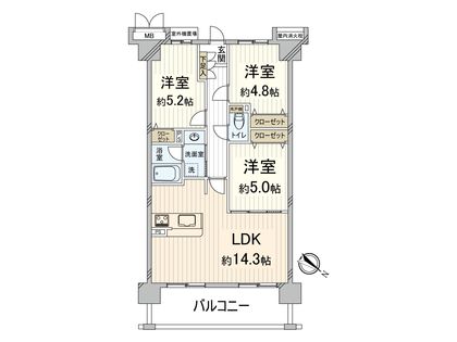 間取図(平面図)