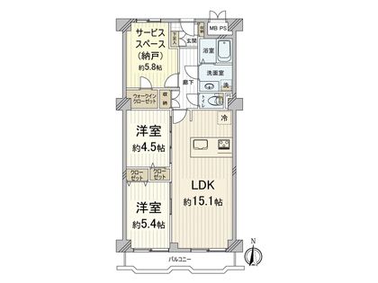 間取図(平面図)