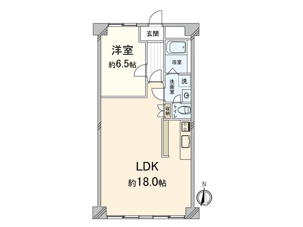 大建コーポ江坂2 間取図(平面図) 大建コーポ江坂2 間取図(平面図)