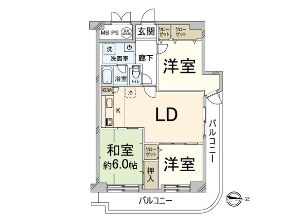間取図(平面図)