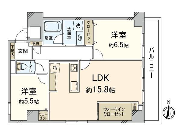 シャルム江坂 間取図(平面図) シャルム江坂 間取図(平面図)