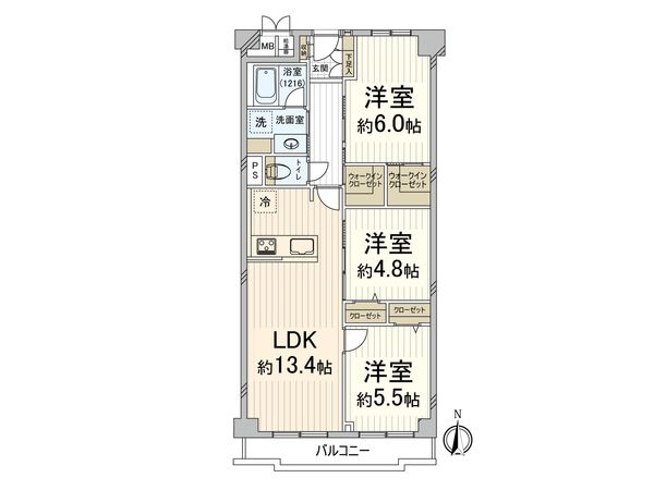 日商岩井第6緑地公園マンション 間取図(平面図) 日商岩井第6緑地公園マンション 間取図(平面図)