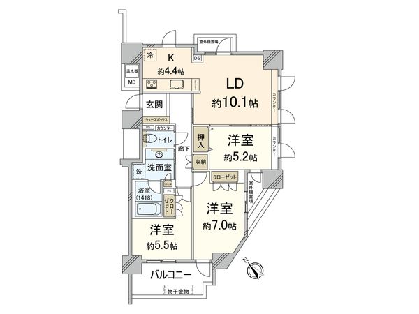 間取図(平面図)