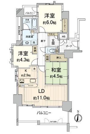 間取図(平面図)