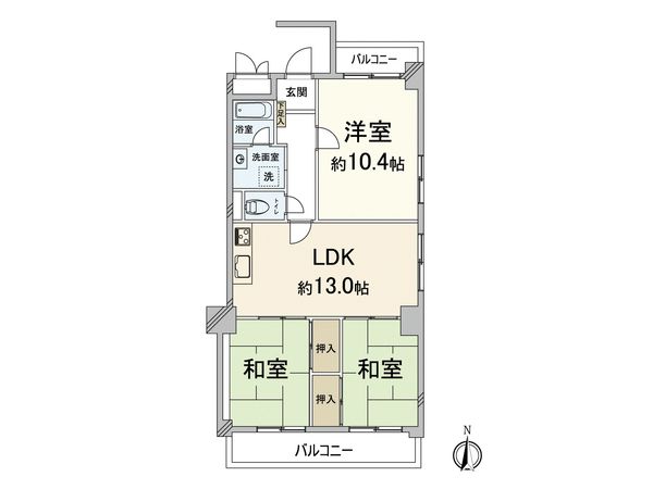 間取図(平面図)