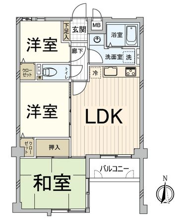 間取図(平面図)