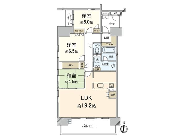 間取図(平面図)