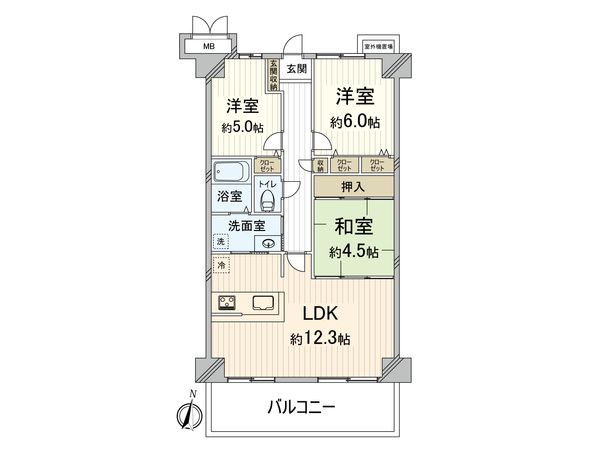 間取図(平面図)