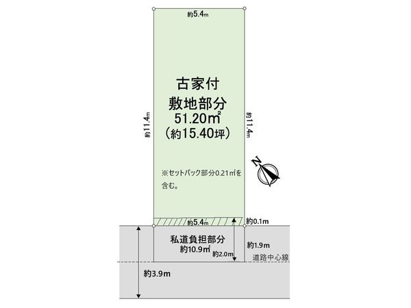 摂津市東正雀 土地 区画図