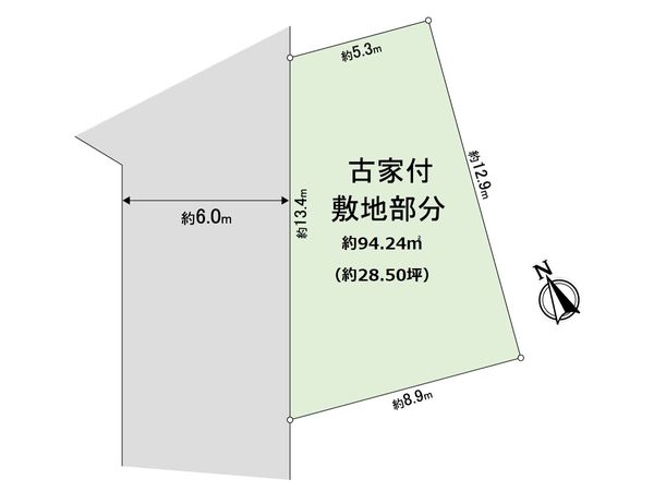 吹田市原町4丁目 区画図