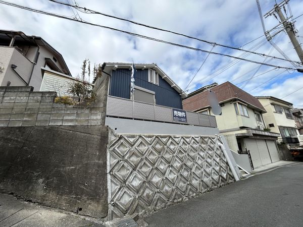 吹田市原町3丁目 土地 前面道路含む外観 吹田市原町3丁目 土地 前面道路含む外観