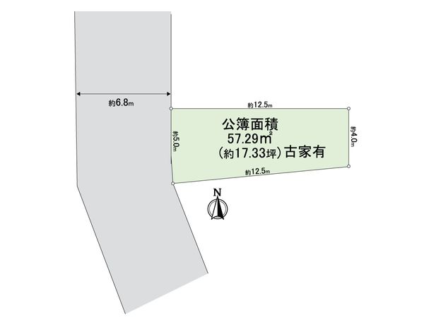 摂津市鳥飼野々三丁目 土地 区画図 摂津市鳥飼野々三丁目 土地 区画図