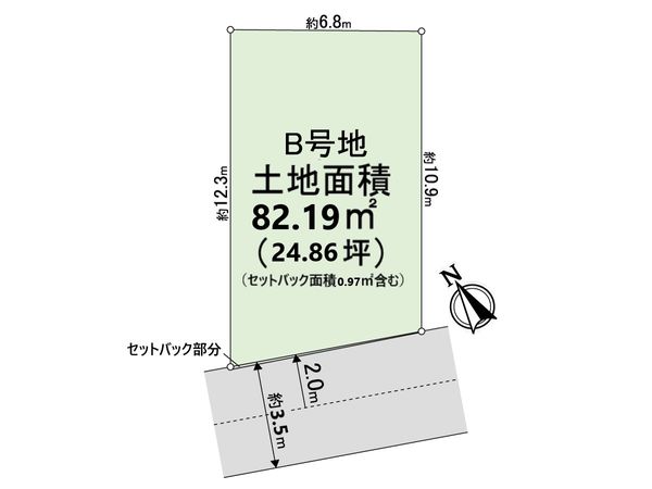 吹田市山田東4丁目 区画図 吹田市山田東4丁目 区画図