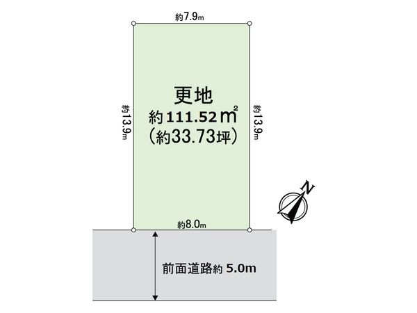摂津市正雀本町2丁目 区画図 区画図