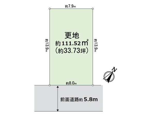摂津市正雀本町2丁目 区画図 摂津市正雀本町2丁目 区画図