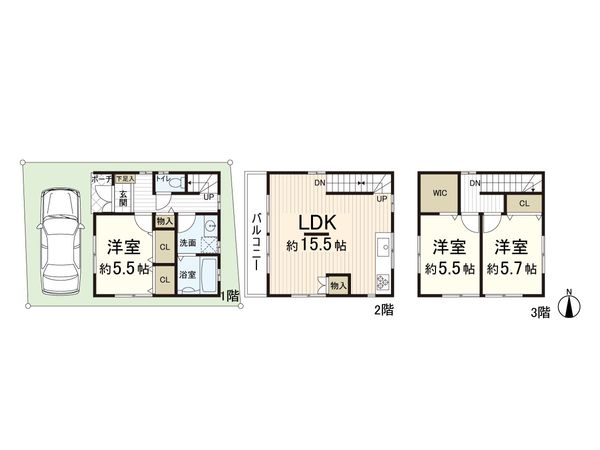 吹田市原町4丁目 中古戸建 間取図(平面図) 吹田市原町4丁目 中古戸建 間取図(平面図)