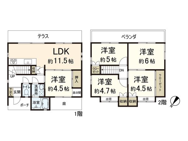 間取図(平面図)