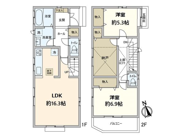 間取図(平面図)