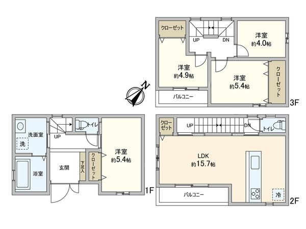 摂津市別府2丁目 間取図(平面図)