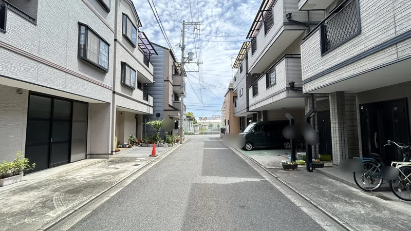 前面道路