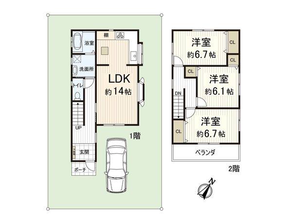 間取図(平面図)