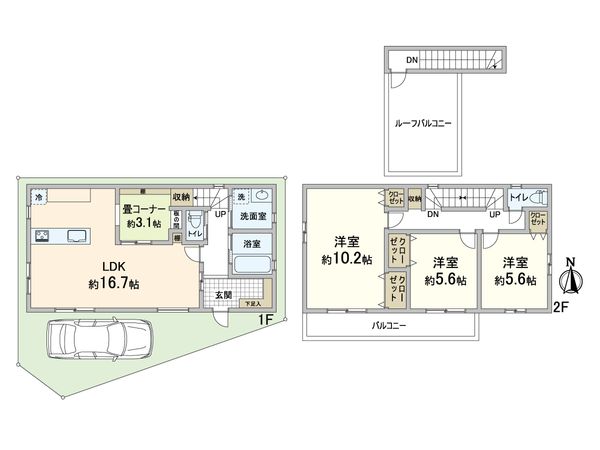 間取図(平面図)