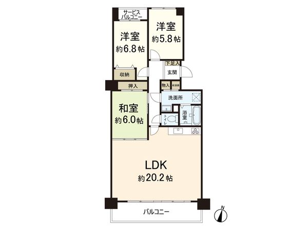 間取図(平面図)