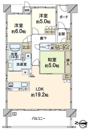 間取図(平面図)