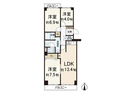 間取図(平面図)