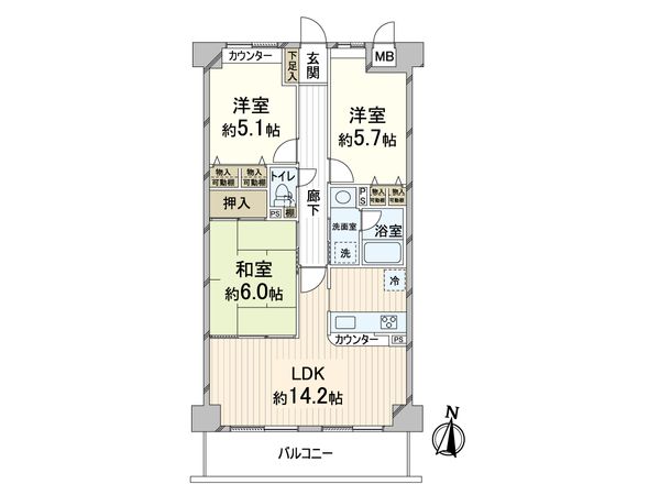 間取図(平面図)