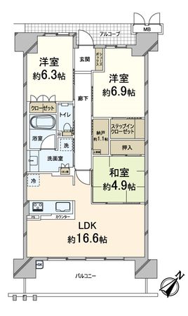 間取図(平面図)