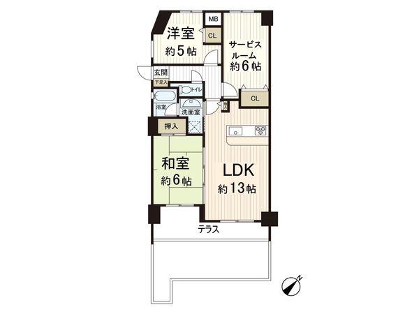 間取図(平面図)