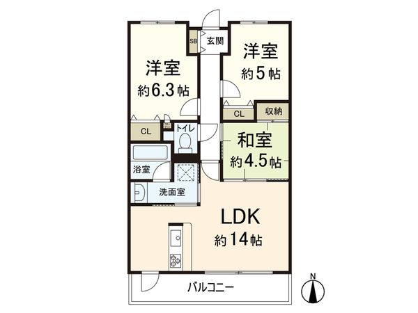 間取図(平面図)