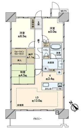 間取図(平面図)