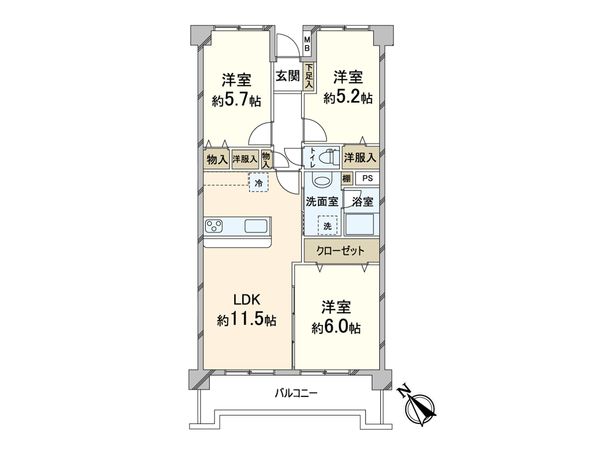 間取図(平面図)