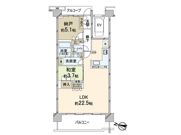 間取図(平面図)