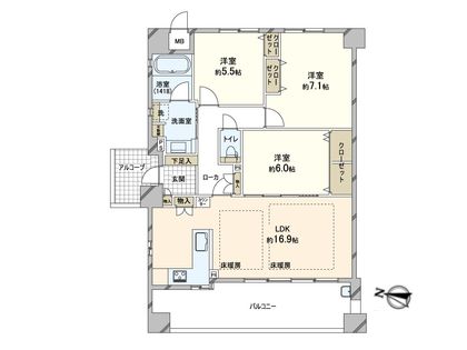 間取図(平面図)