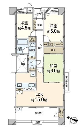 ディークラディア吹田千里丘 室内