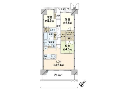間取図(平面図)