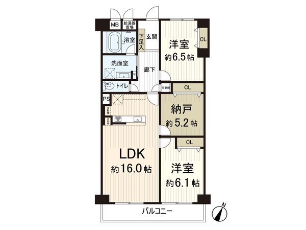吹田芙蓉ハイツ 間取図(平面図)
