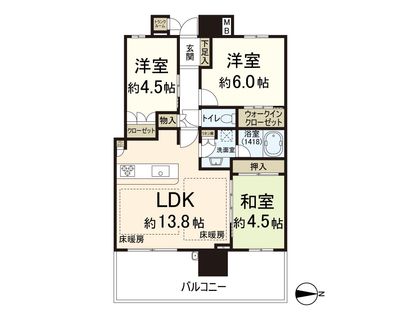 間取図(平面図)