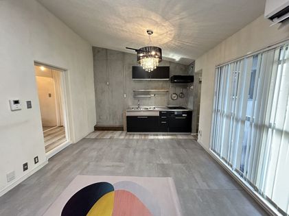 千里月見ヶ丘ハイツ D棟 リビング