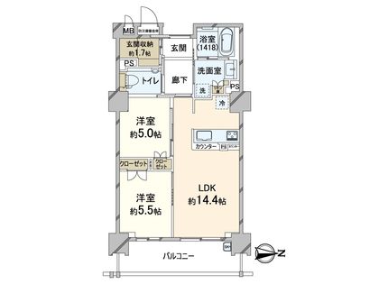 間取図(平面図)