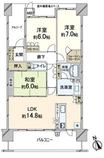 千里ディアヒルズ アーバ・リッジ 間取図(平面図) 間取図(平面図)