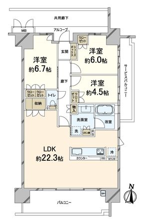 MIRAIMOスクエア 間取図(平面図) MIRAIMOスクエア 間取図(平面図)